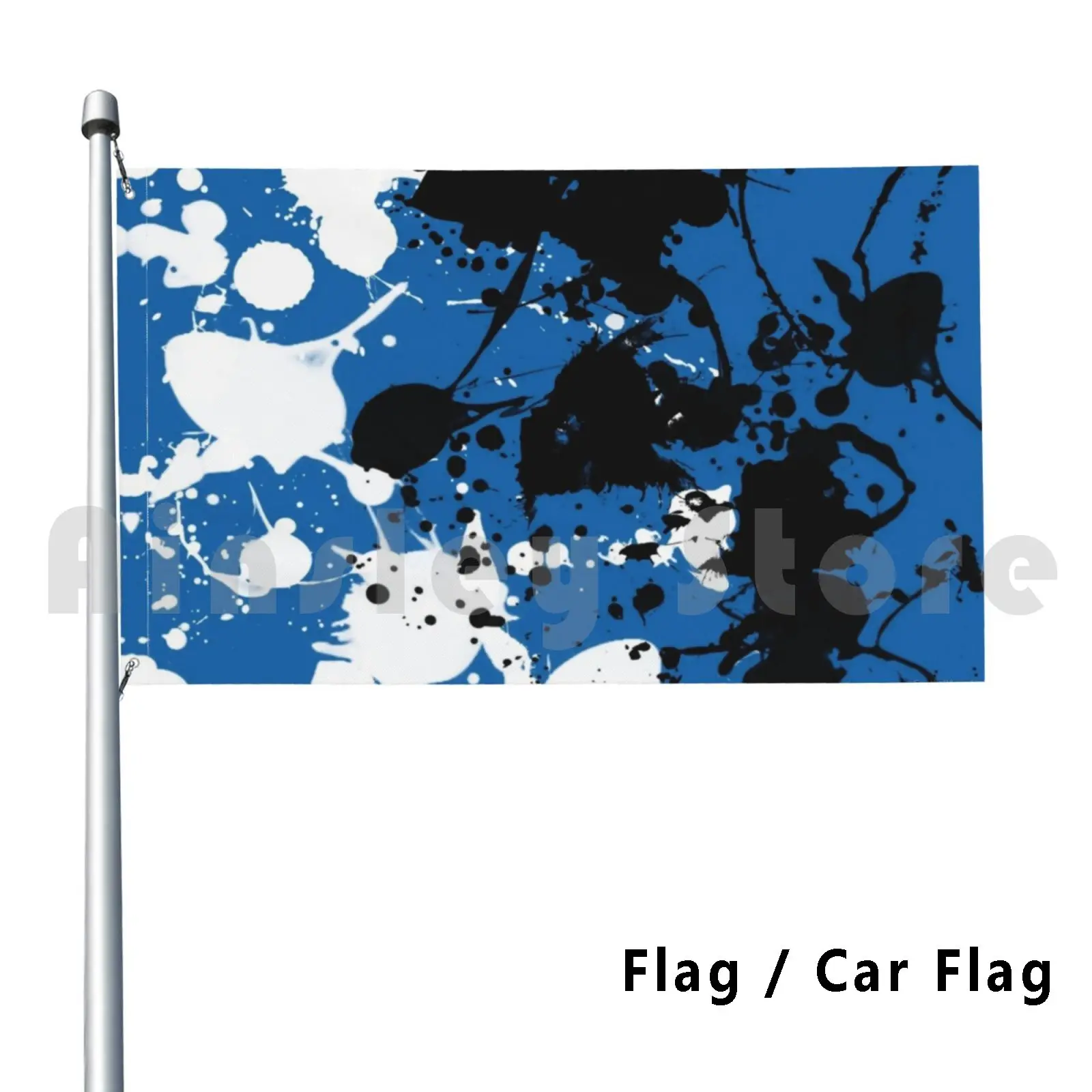 Inter Paint Versare Decorazioni Per Esterni Bandiera Bandiera Per Auto Colori Calcio Footy Sport Calcio Italia Inter Parco Italiano Modello