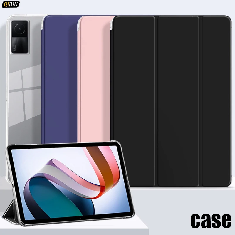 Per Xiaomi Pad 5 Drop Case Redmi Pad 10.61 Pollici Xiaomi Pad 5 Pro Smart Sleep Wake Up Custodia Trasparente