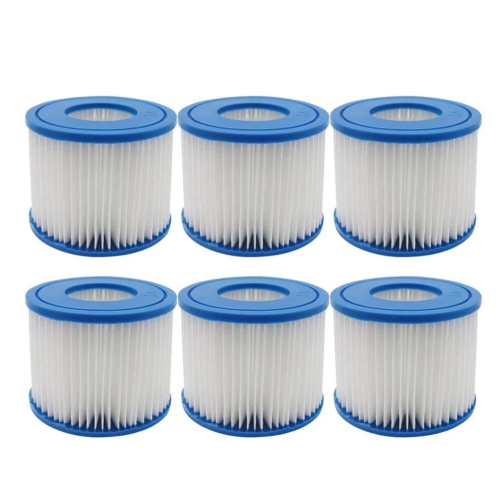 Cartuccia Filtro Di Ricambio Taglia Vi Per Bestway Vi Fluide Lay-Z-Spa-Miami Vegas Palm Spring Parigi Per Bestway Ⅵ