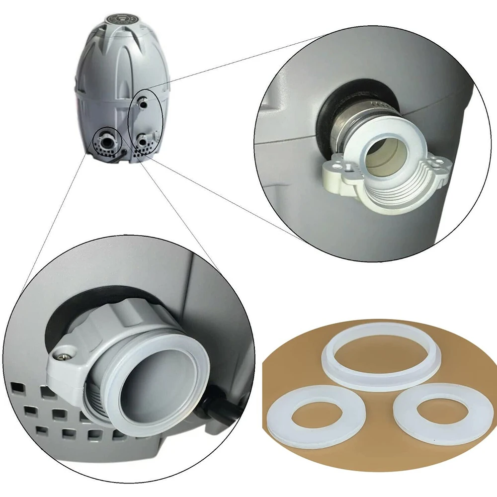 3/5 Pz Per Coleman Per Lay-Z-Spa ,A E B/C Connettore Guarnizioni Guarnizioni