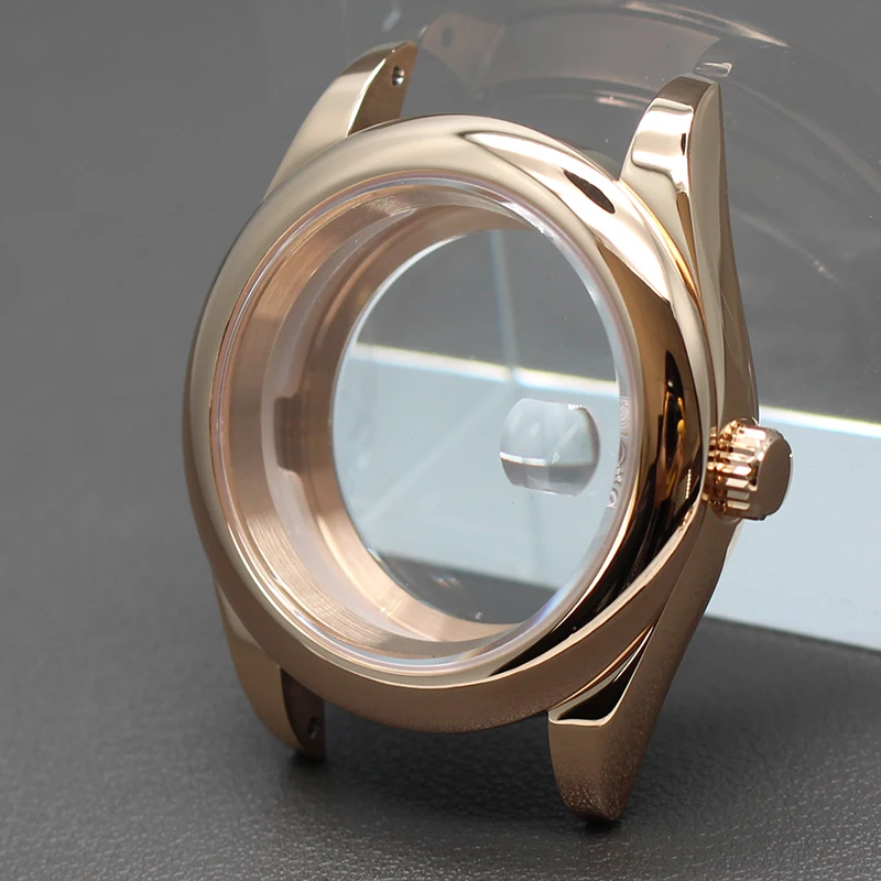 Cassa Dell'Orologio Da Uomo In Oro Rosa 36Mm 40Mm Per Oyster Perpetual Datejust Seiko Nh34 Nh35 Nh36 Nh38 Miyota 8215 Movimento Quadrante Da 28.5Mm