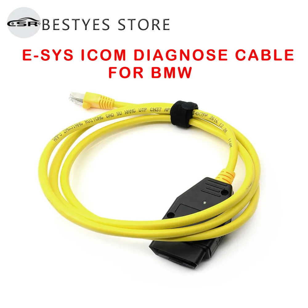 E-Sys Icom Diagnostic Cable Per Bmw Enet Ethernet A Obd Interface Cable Coding Serie F Tutti I Connettori Elettrici Del Software Dati