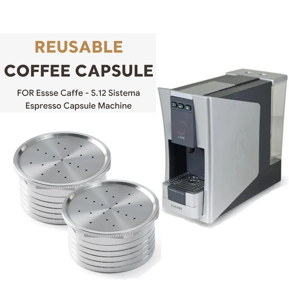 Per Essse Caffe-S.12 Sistema Macchina Per Capsule Espresso Capsule Caffè In Acciaio Inox 304 Compatibile Con Essse Caffe-S.12