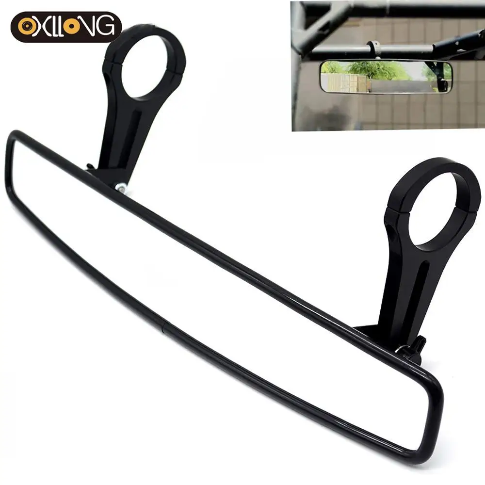 Nero 1.75 "Roll Cage Clamp Mount Utv Specchietto Retrovisore Laterale/Centrale Per Polaris Rzr Xp1000 Rzr900 Xp4 Yamaha Honda Pioneer 1000