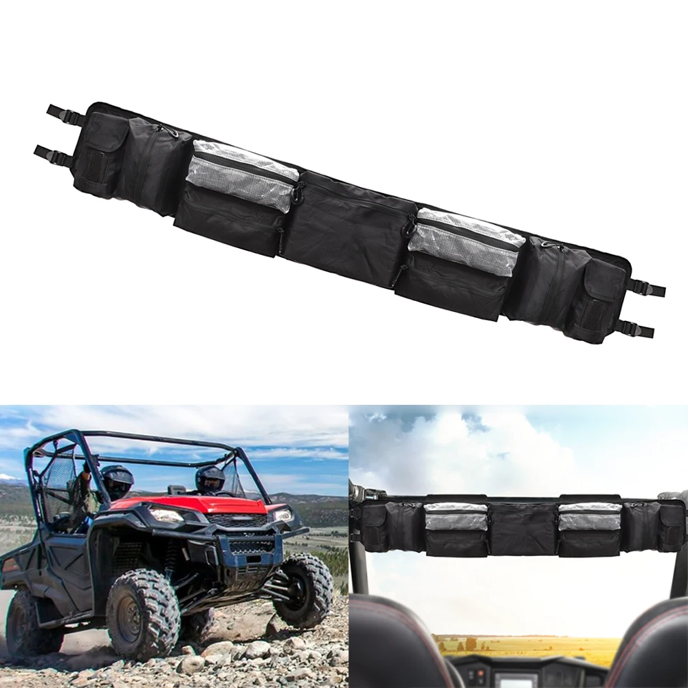Utv Quad Gear Roll Bar Cage Organizer Storage Bag Per Polaris Ranger Rzr 570 800 900 Xp 1000 Per Kawasaki Teryx Honda Pioneer
