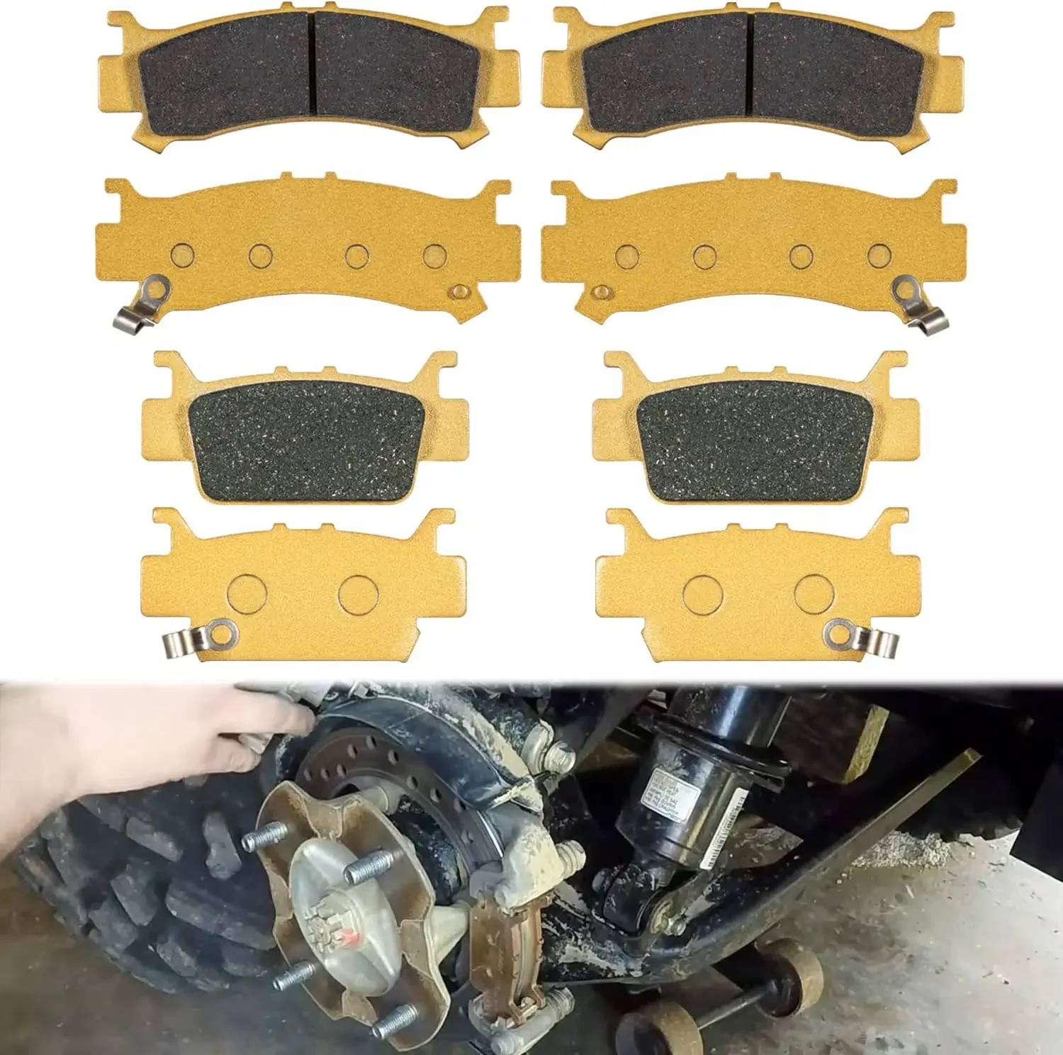 Per Uso Utv Pastiglie Freno Per Honda Pioneer 2016/2021-1000 Honda Pioneer 2016-5/2021-1000 Honda Talon 1000R E 1000X Dal 2019 Al 2021