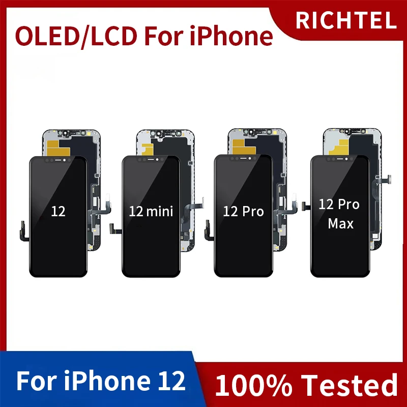 Lcd Oled Per Iphone 12 Pro Max Mini Display Prezzo Display Di Fabbrica Per Vetro Di Ricambio Iphonescreen