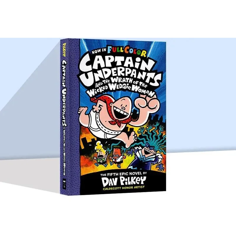 Mutande Del Capitano E L'Ira Della Wedgie Wicked Wedgie Woman Coloring English Activity Story Picture Book Libros