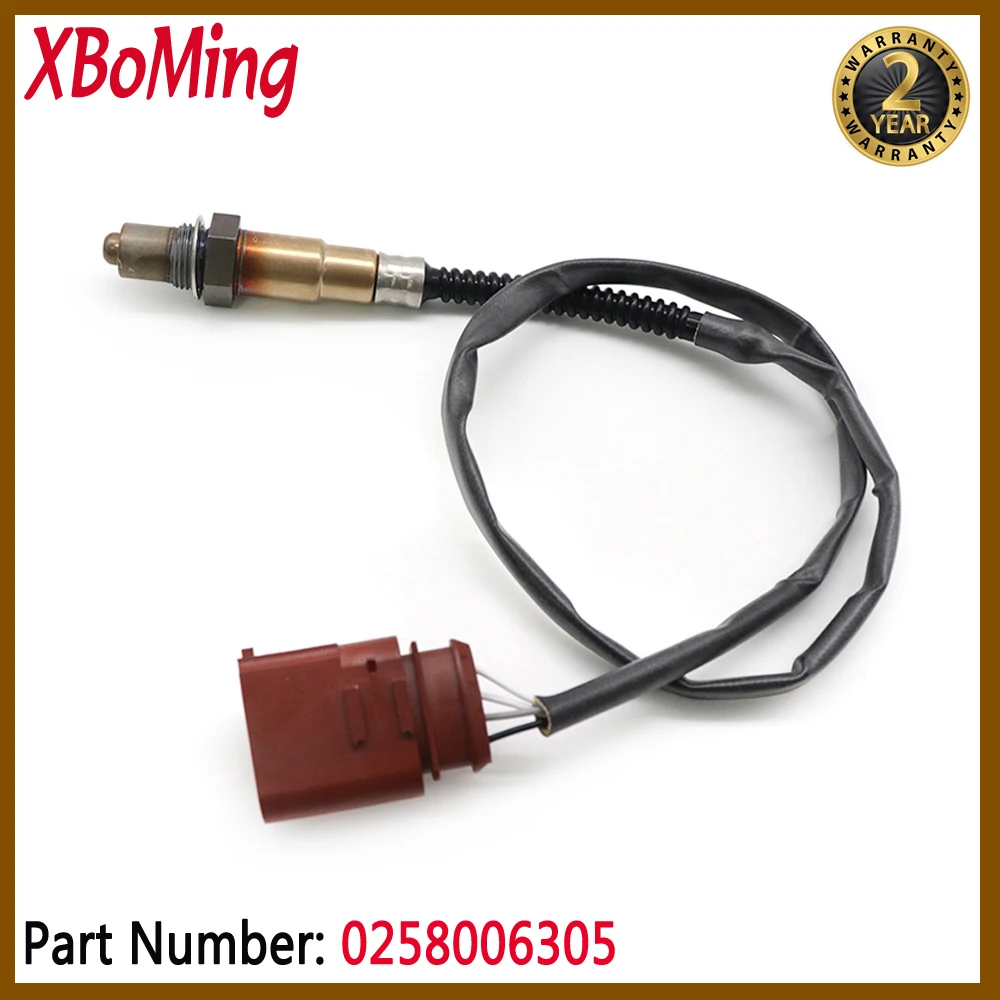Ossigeno O2 Sonda Sonda Lambda Sensore Rapporto Carburante Aria 0258006305 Per Audi A3 Seat Ibiza Skoda Octavta Volkswagen Golf Passat
