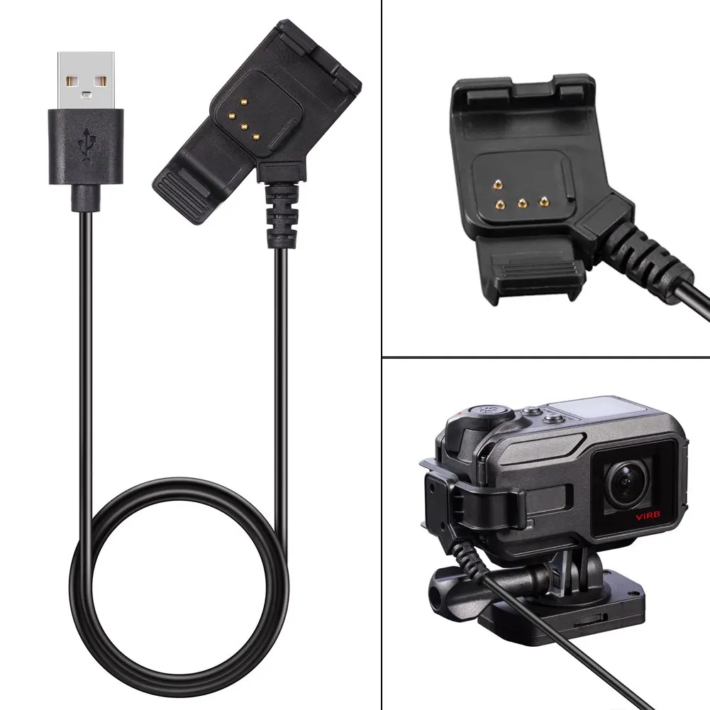 Caricatore Gps Garmin Virb X Gps/Xe, Sincronizzazione Dati Caricatore Clip Caricatore Dock Dock Di Ricarica Usb Per Fotocamera Gps Garmin Virb X Gps/X