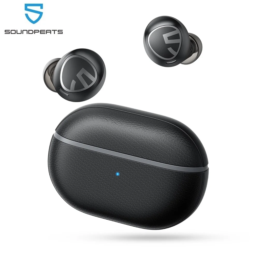 Soundpeats Free2 Classic True Wireless Auricolari Bluetooth V5.1 Cuffie Smarttouch Control Tws Auricolari Ipx5 30H Playtime