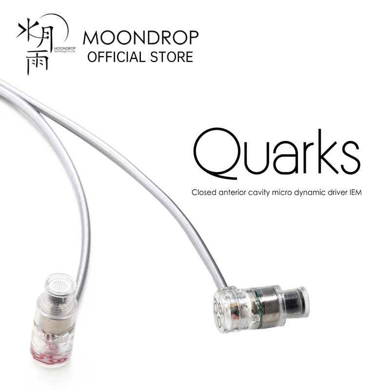 Auricolari Moondrop Quarks Auricolari Driver Micro Dinamici A Cavità Anteriore Chiusa Iems Ad Alte Prestazioni