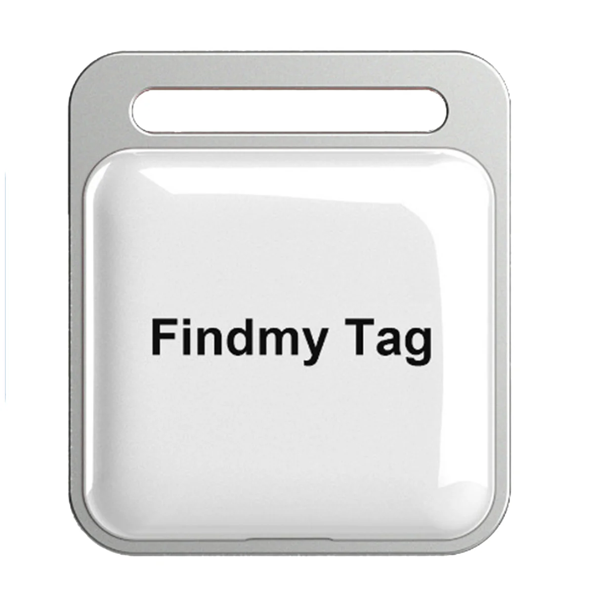 Wireless Mini Gps Tracker Anti Lost Alarm Key Child Bag Wallet Finder App Gps Record Smart Tag Per Iphone/Android-White