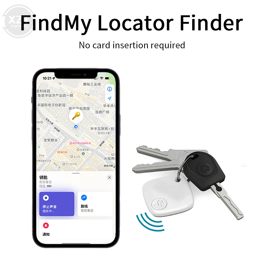 Mini Dispositivo Di Localizzazione Tracking Air Tag Key Child Finder Pet Tracker Posizione Smart Bluetooth Tracker Per Ios Iphone Findmy App