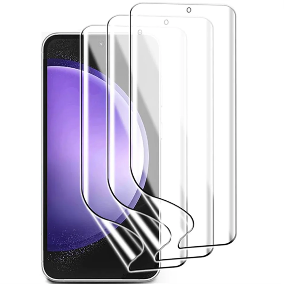 3 Pezzi Pellicola Idrogel Per Samsung S23 Fe 5G Screen Protector S 23 Fe Pellicola Protettiva S 23 Ultra Samsung S23+ Hydrogel Film S23 Plus Samsung G
