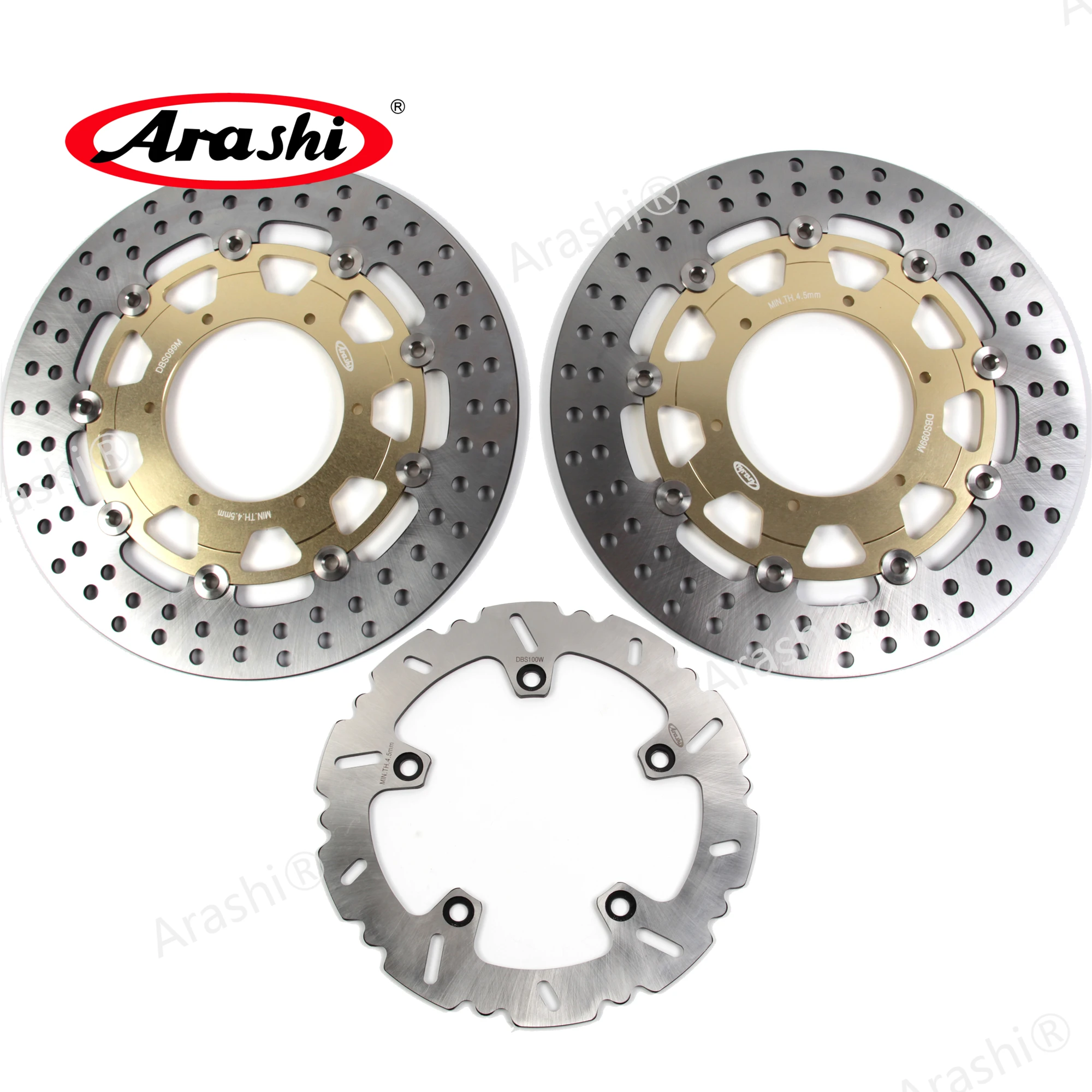 Arashi 1 Set Rotori Freno Per Bmw F 700 Gs 2013-2015 Cnc Disco Freno Anteriore Posteriore F700Gs F700 Gs F 700 Gs 2013 2014 2015 F800Gs