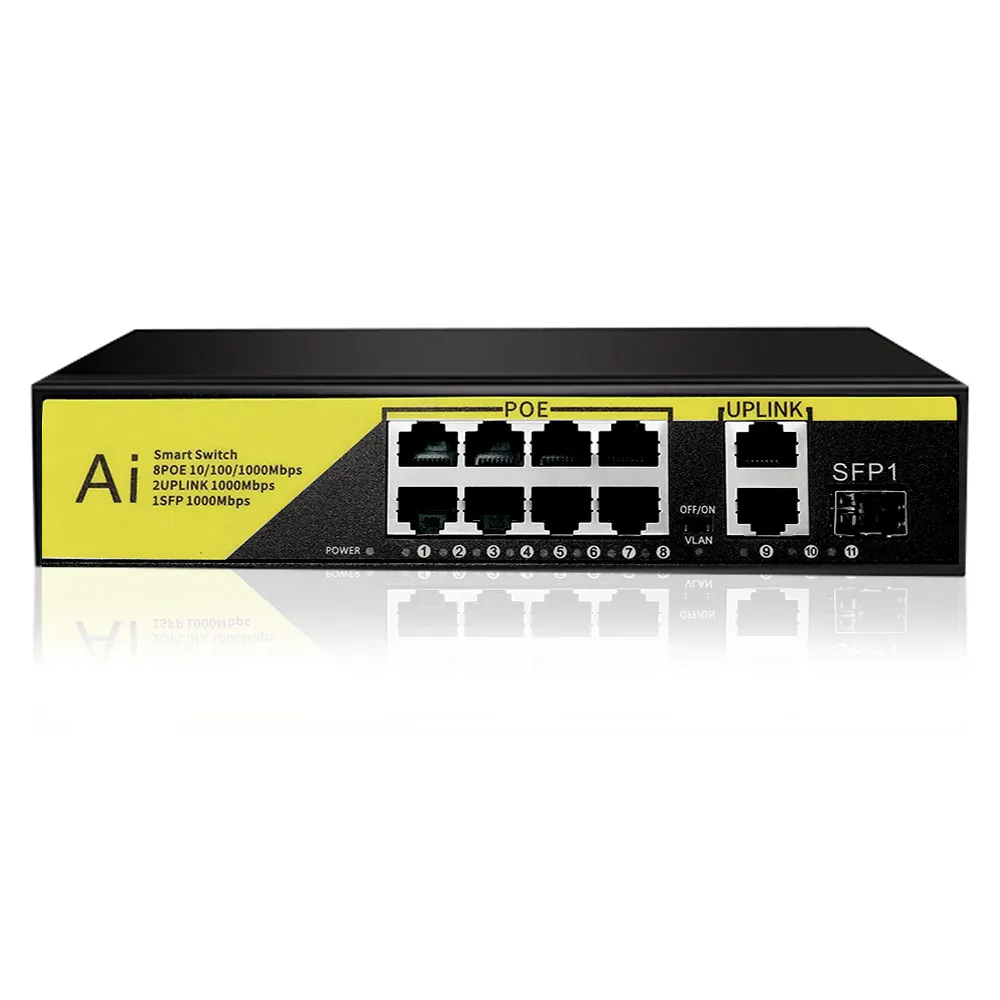 Switch Gigabit Poe 4/8/16 Porte 100Mbps 1000Mbps Rete Ethernet Russia All'Estero Prezzi Bassi Spedizione Gratuita