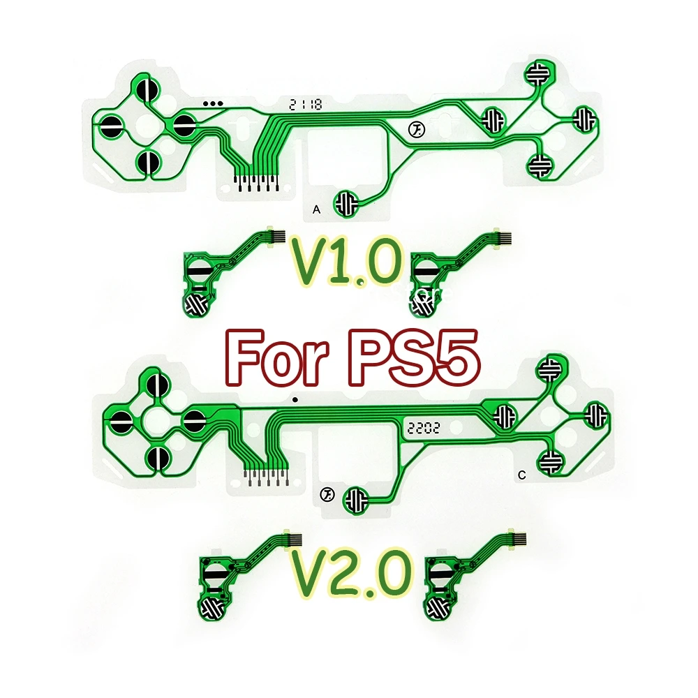 50Set Per Ps5 V1 V2 V3 Controller Pellicola Conduttiva Cavo Flessibile Sostituzione Del Cavo A Nastro Per Controller Ps5 V1 V2 V3