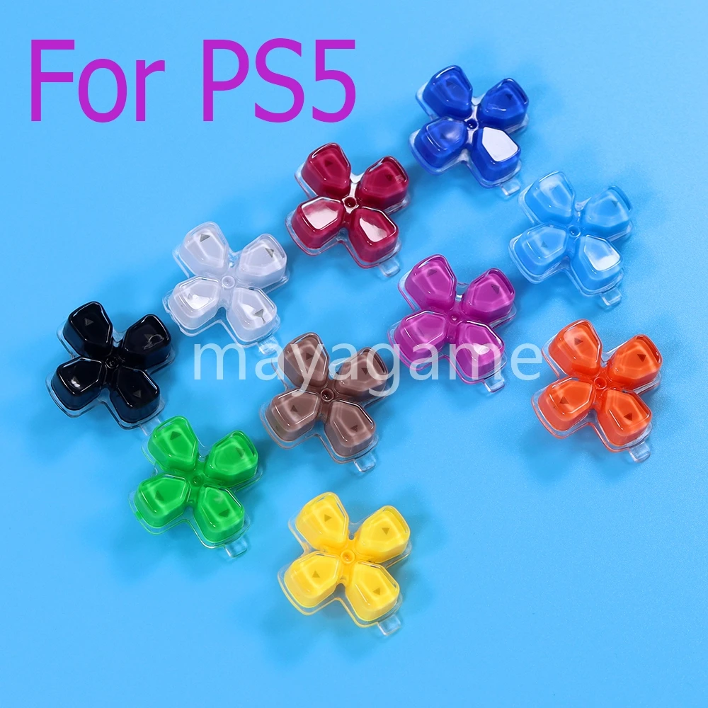 30 Pezzi Per Playstation 5 Ps5 Controller Di Ricambio Pulsanti In Cristallo Di Plastica D Pad Drilection Key