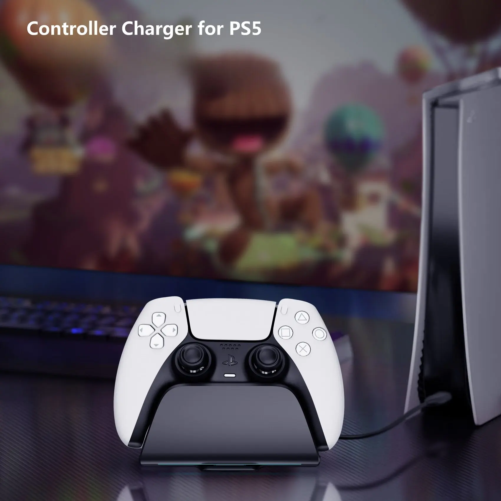 Supporto Di Ricarica Rapida Per Caricabatterie Per Controller Di Ricarica Rapida Playstation 5 Per Ricarica Usb Ps5