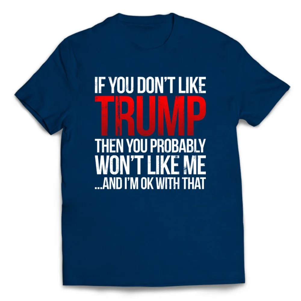 Non Mi Piace Donald Trump Shirt New Mens 2Nd Amendment Liberals Cry Trump 2020 T Shirt Homme 2019 New Sleeve Tops Band Shirts