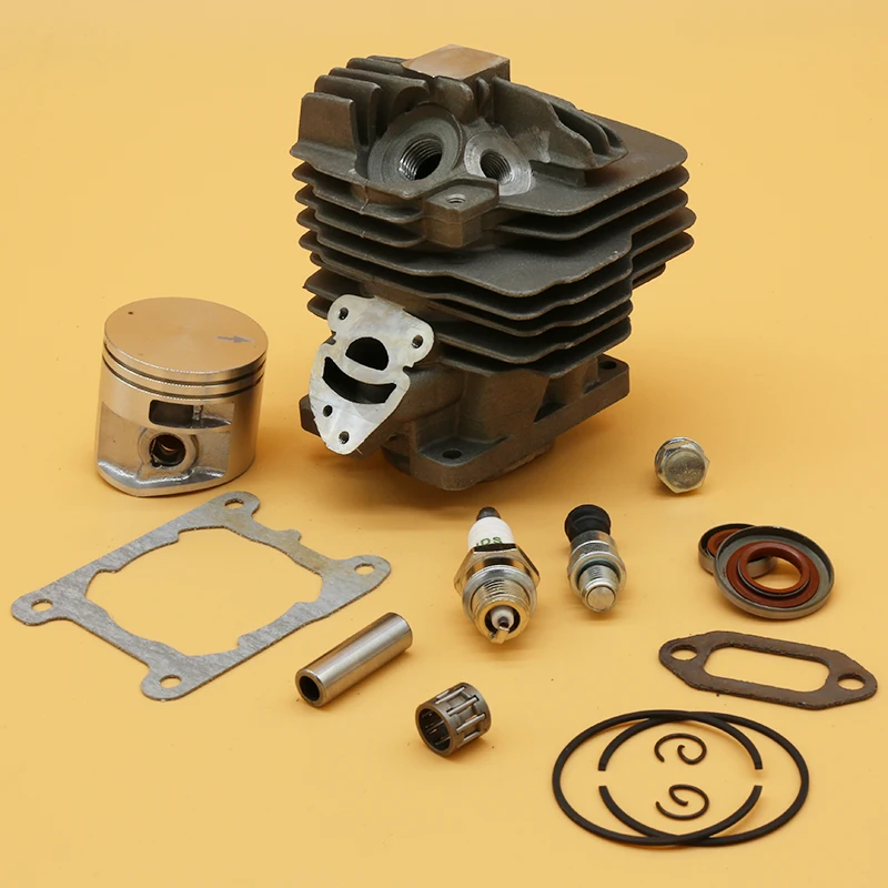 44.7 Millimetri Cilindro Pistone Anello Candela Cuscinetto Paraolio Kit Adatto Per Stihl Ms261 Ms 261 Ms261C Giardino Motosega Pezzi Di Ricambio
