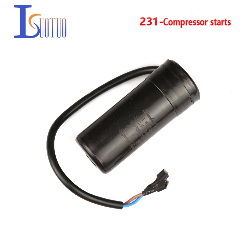 Condensatore Frigorifero Cd60 Frigorifero Display Freezer Compressore Condensatore Di Avviamento 330V 64Uf 80Mfd