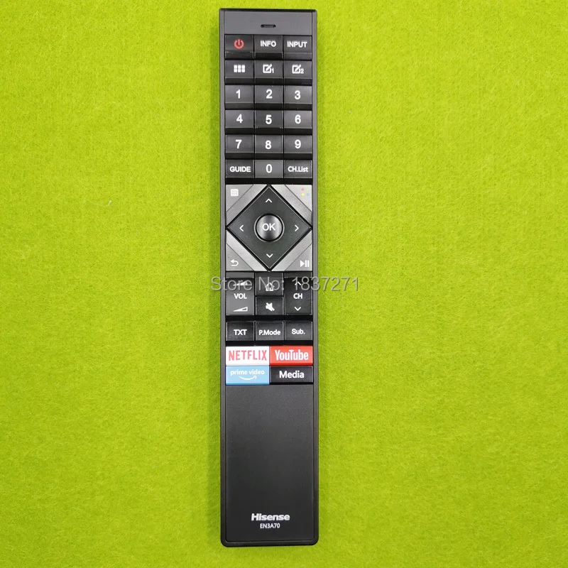 Telecomando Originale En3A70 Per Hisense H55O8Buk Oled 4K Tv