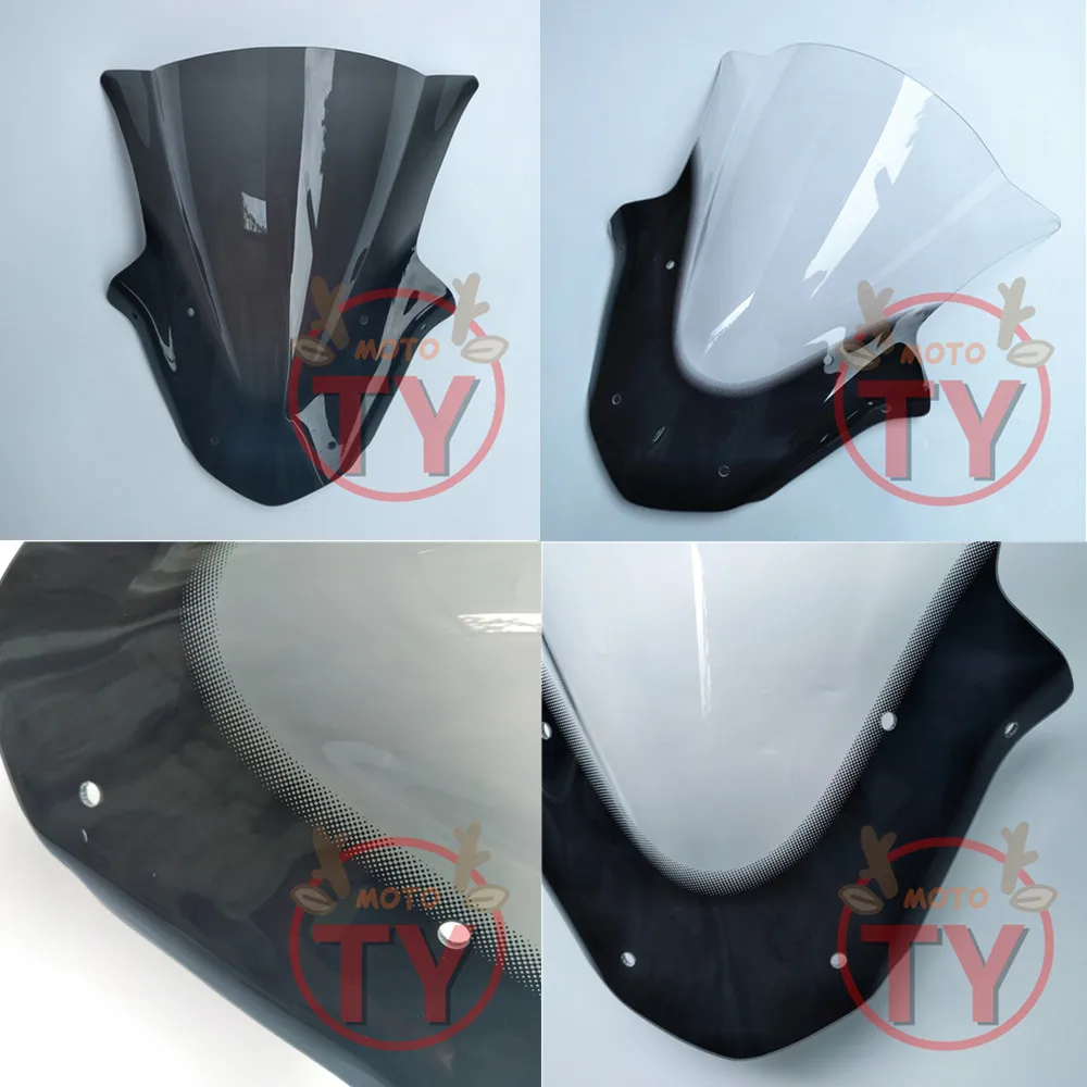 Moto Per Kawasaki Zx-10R 11 12 13 14 15 Zx10R Zx R 2011-2015 Parabrezza A Bolle Parabrezza Fumo Nero Vento Deflettore