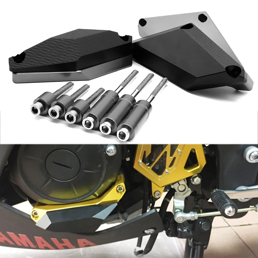 Moto Cnc Engine Crash Guard Statore Cover Slider Protezione Anticaduta Per Yamaha Xj6 Fz6 N/S/S2/Fazer 2010-2017