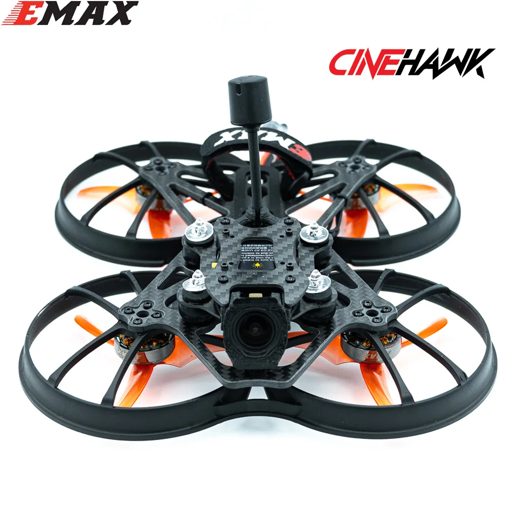 Emax Cinehawk 3.5 Hd 3.5 Pollici Fpv Cinewhoop Drone Bnf/Pnp W/O3 Unità D'Aria Emax F411 Aio Ecoii-2004 Motore 3000Kv Per Parti Fpv