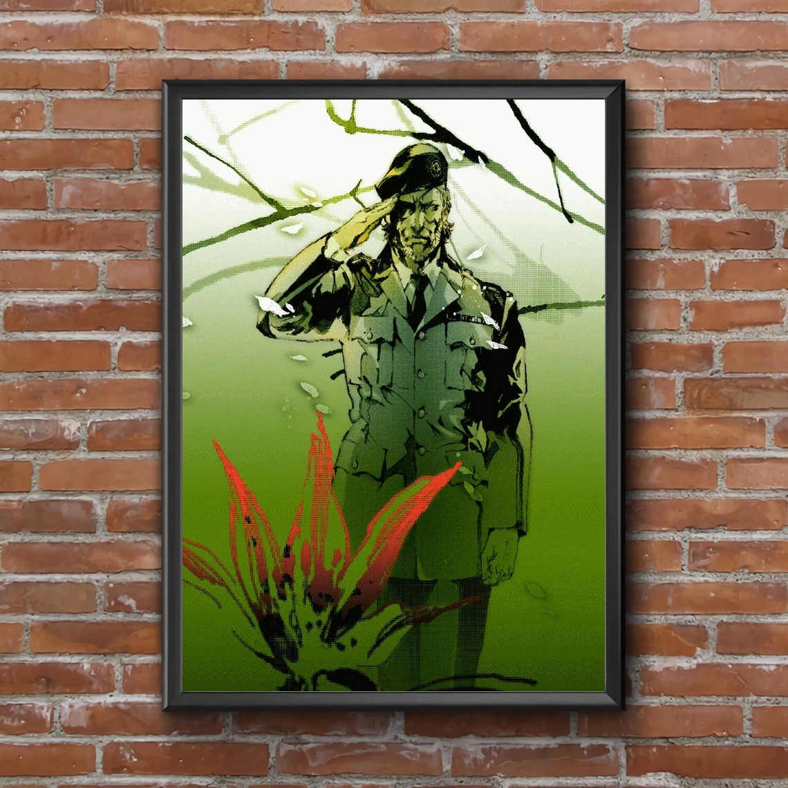 Metal Gear Solid 3 Snake Eater 2 Videogioco Canvas Poster Home Wall Painting Decoration (Senza Cornice)