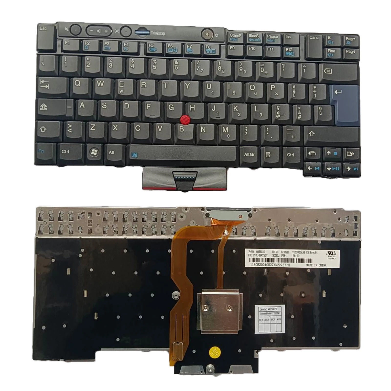 Per Lenovo Thinkpad T410 T420 T510 T520 W510 W520 X220 X220I X220T Tastiera It