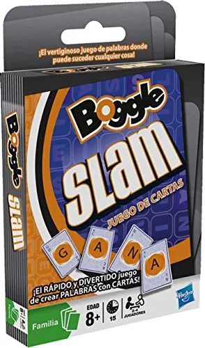 Hasbro 05255546 - Boggle Slam, Gioco Di Carte