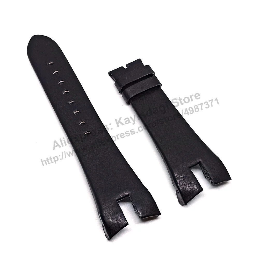 Cinturino Per Cinturino In Vera Pelle Nera Fatto A Mano Da 28Mm Compatibile Per Seiko Arctura Muslimate, Muslimah-Snad10P1