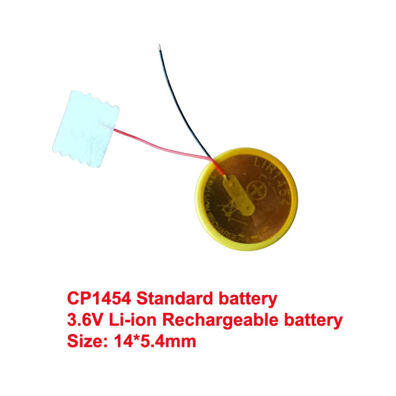 Batteria Ricaricabile Agli Ioni Di Litio Cp1454 Per Batteria Per Cuffie Bose Soundsport Free 3.6V Lir1454 14*5.4Mm