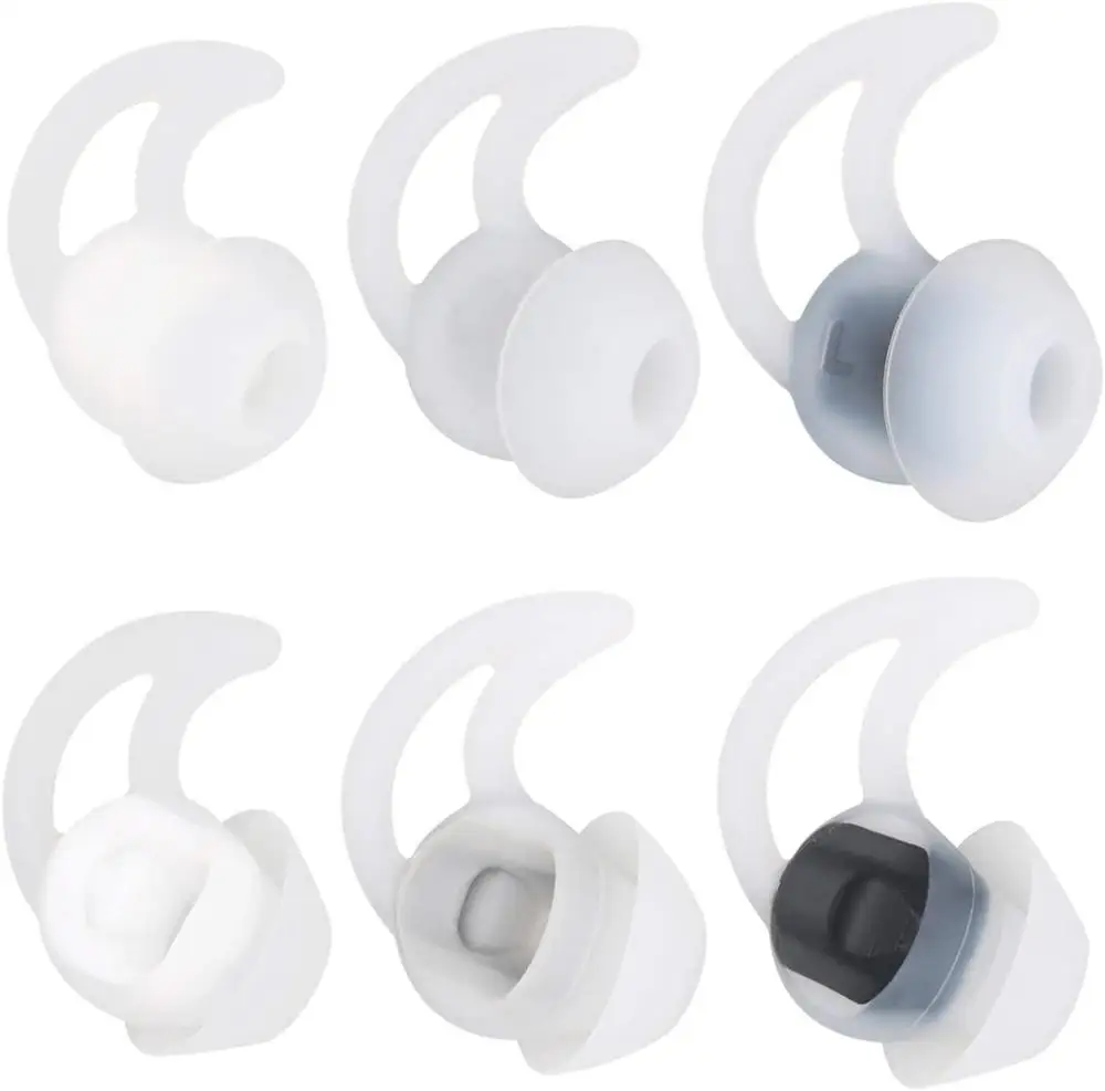 Auricolari Per Cuffie Bose Soundsport Free, S/M/L 3 Paia Di Auricolari In Silicone Morbido Di Ricambio, Adatti Per Bose Silent Control 30 Qc