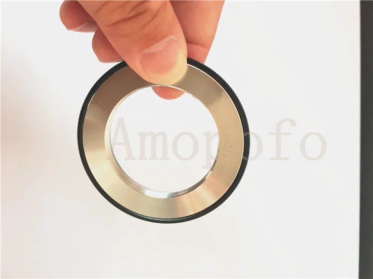 M42 Vite Mount Lens Per Canon Fd Mount Adapter A-1 Ae-