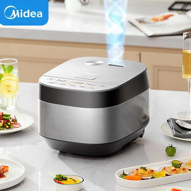 Midea 3L Fornello Di Riso Elettrico Multicooker Antiaderente Macchina Da Cucina Universale Piccoli Elettrodomestici Da Cucina Per Cucina E Casa