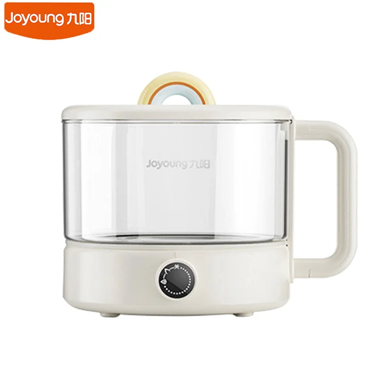 Joyoung Multi Electric Cooker 2L Capacità Visual Glass Noodles Porridge Cooking Pot Household Mini Hot Pot Per 1-2 Persone