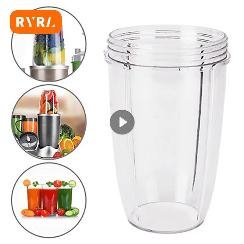 18/24/32Oz Juicer Cup Mug Clear Sostituzione Per Nutrible Nutri Bullet Juicer Keep The Food Portare Delizioso E Sano 1 Pz