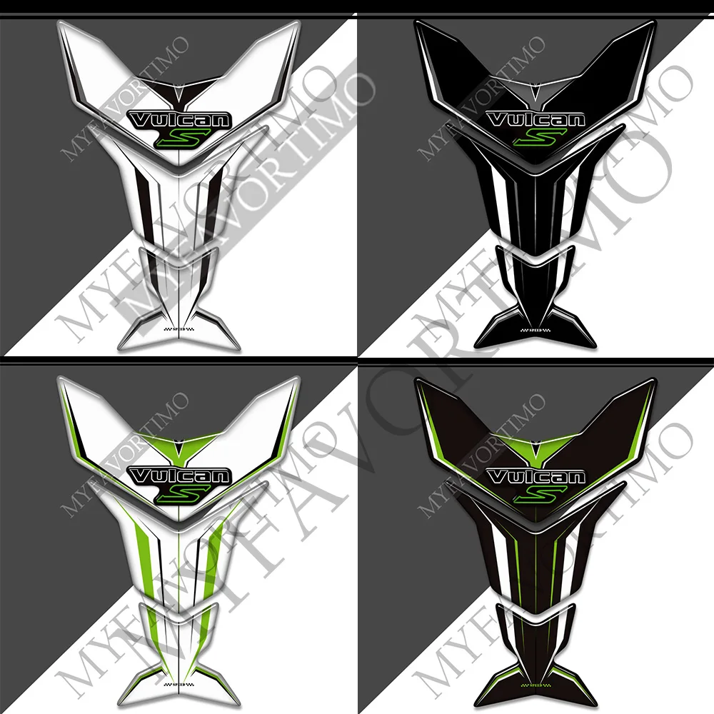 Decalcomania Kit Olio Combustibile Protezione Ginocchio Moto Tank Pad Adesivi Per Kawasaki Vulcan S Vulcan-S 650 Vn650