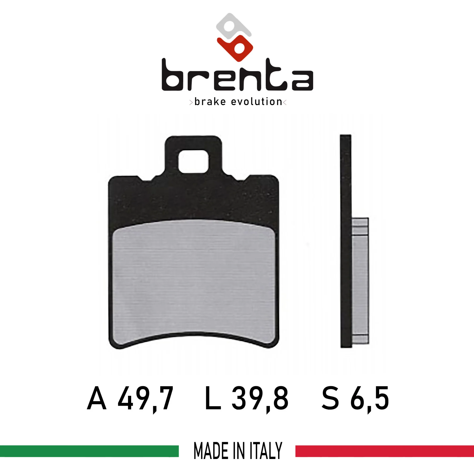 Brenta Per Gilera Stalker/Runner/Ice/Skp/Storm 50/ Typhoon 125 Ft3010/Fa193 Pastiglia Freno Per Moto Organica (!! Anteriore!!)