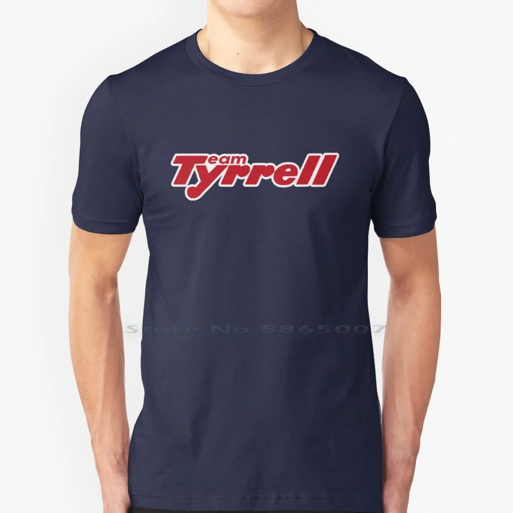 Tyrrell Team Racing T Shirt Cotton 6Xl Tyrrell Racing One P34 Elmo A Sei Ruote Regno Unito Uk Jack Jacky Stewart Cavert
