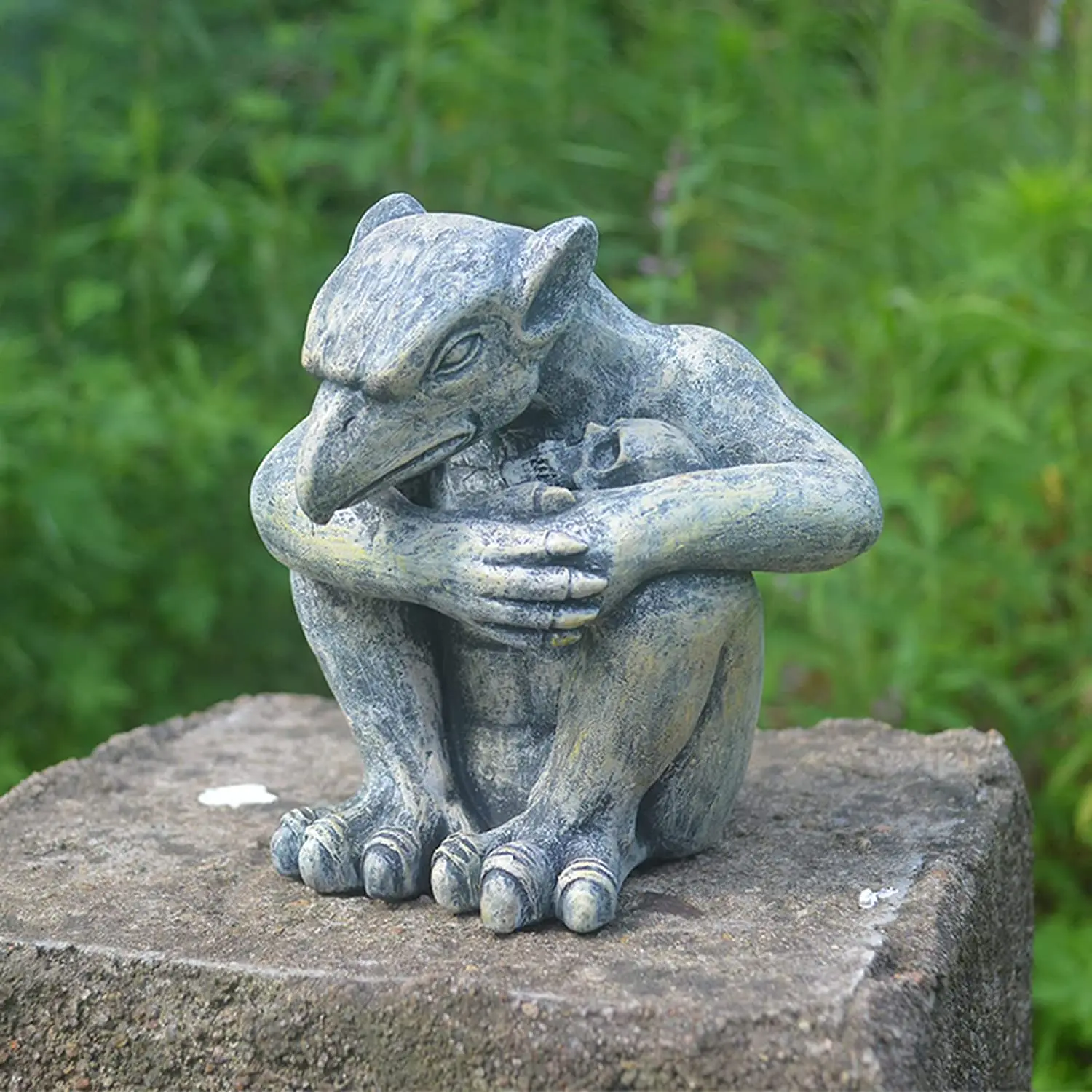 Gargoyle Gothic Decor Statue Garden Guardian Sculpture Medievale Mantel Office Bedroom Patio Garden Decoration Outdoor