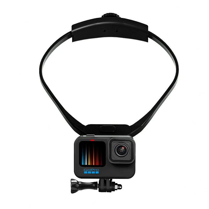 2022 New Neck Cam Collar Video Selfie Stand Fotocamera Regolabile Per Telefono Cellulare Action Camera Serie Gopro Prima Vista Riprese Video