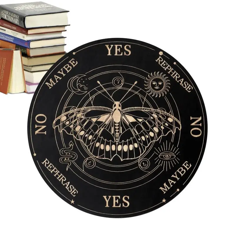 Tavole Ouija Tavola Da Rabdomanzia In Legno Tavola Da Rabdomanzia Ouija Spirit Gioco Da Tavolo Per Prendere Le Scelte Tavola A Pendolo Per Forniture P