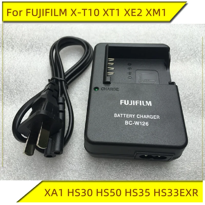 Bc-W126 Slr Micro Single Digital Camera Teleobiettivo Caricabatteria Per Fotocamera Per Fujifilm X-T10 Xe2 Xm1 Xa1 Hs30 Hs50 Hs35 Hs33Exr