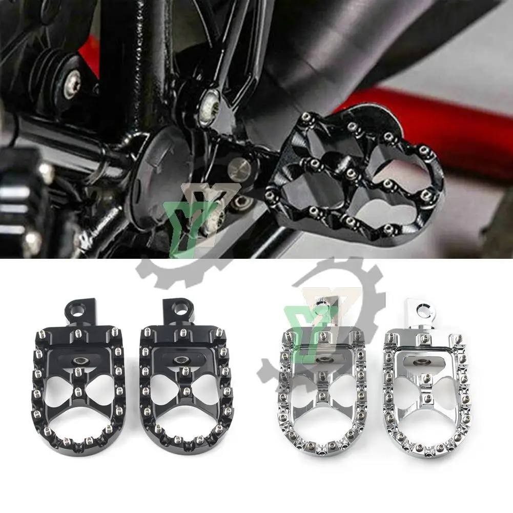 Per Harley Davidson Dyna Sportster Iron 883 1200 Xl883 Xl1200 Fatboy Bobber Floor Board Flying Knuckle Poggiapiedi Pedane Pedale