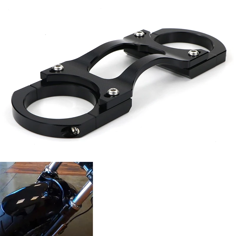 Moto Forcella Anteriore Stabilizzatore Forcella Brace Aftermarket Misura Per Harley Sportster Nightster Xl1200N Iron 883 Sportster Iron 1200
